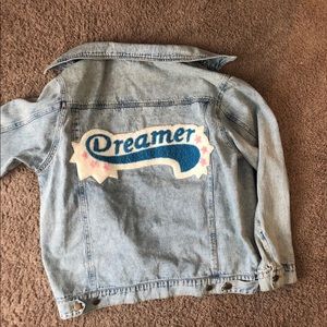 Honey punch denim jacket
